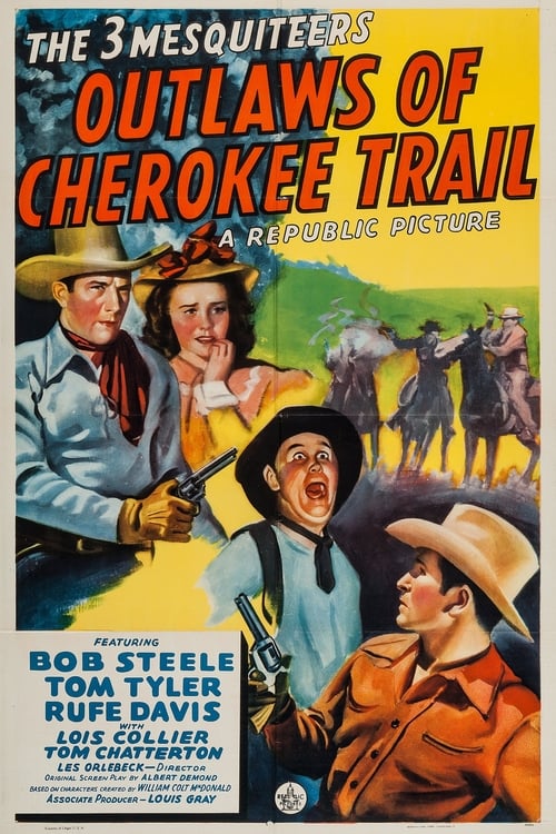 Outlaws of Cherokee Trail Movie Poster Image