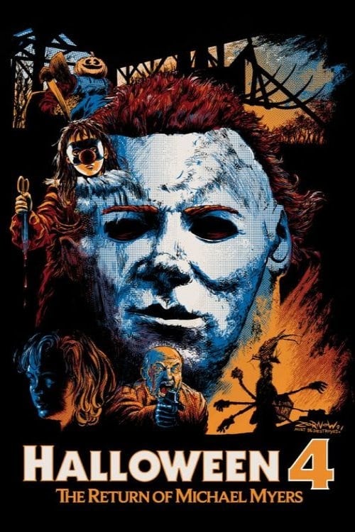 Largescale poster for Halloween 4: The Return of Michael Myers