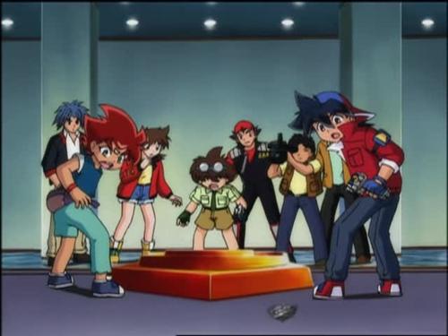 Poster della serie Beyblade