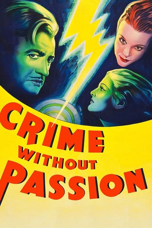 Crime Without Passion (1934) poster