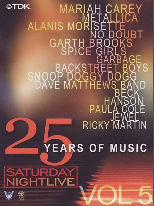 SNL: 25 Years of Music Volume 5 movie poster player