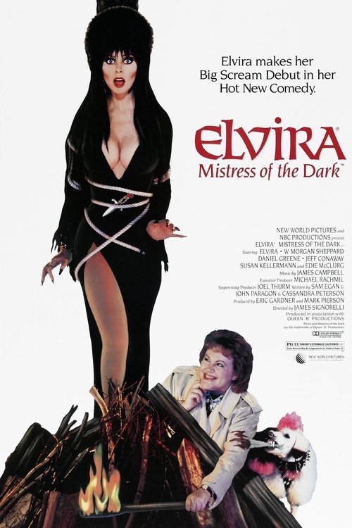 Largescale poster for Elvira, Mistress of the Dark