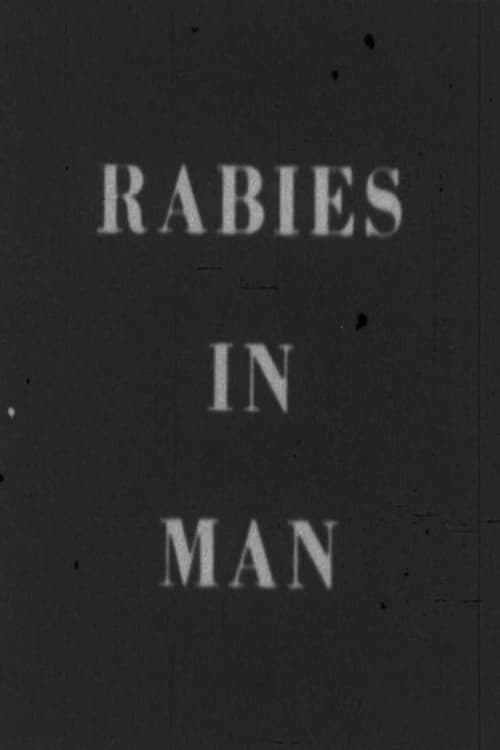 Poster Rabies in Man 1955