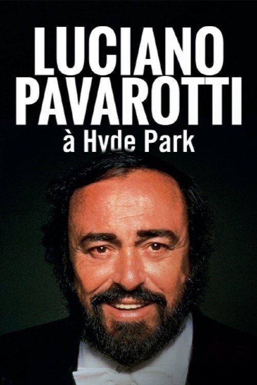 Pavarotti à Hyde Park Poster