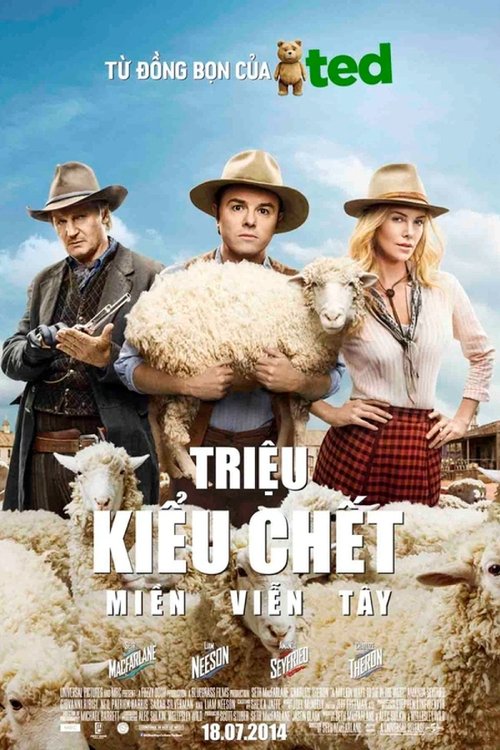 Poster Triệu Kiểu Chết Miền Viễn Tây