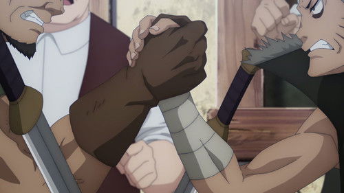 ROLL OVER AND DIE: I Will Fight for an Ordinary Life with My Love and Cursed Sword!: 1×8