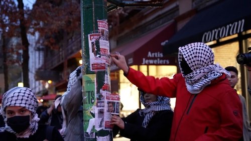 TORN: The Israel-Palestine Poster War on New York City Streets image 3