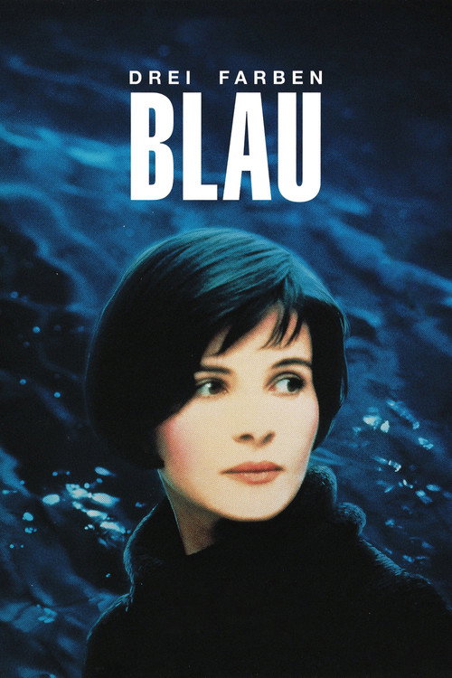 Three Colors: Blue poster