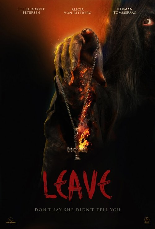 Leave poster