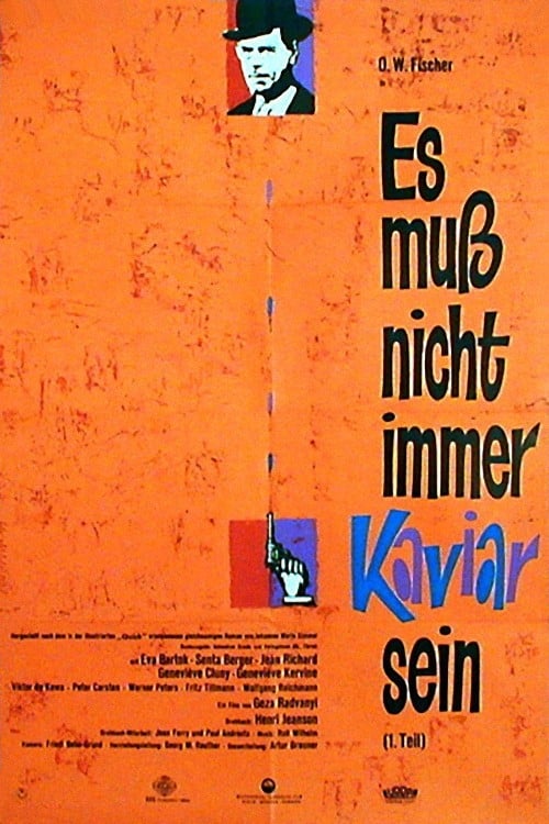 Es muß nicht immer Kaviar sein (1961) poster