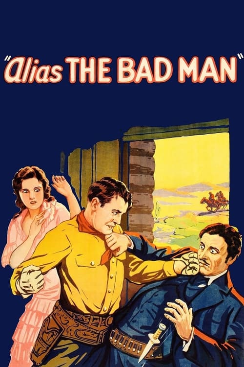 Alias: The Bad Man Movie Poster Image