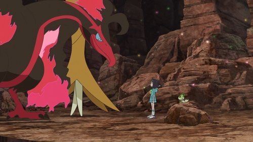 Escena del capítulo 23 de la temporada 1 perteneciente a la serie Horizontes Pokémon