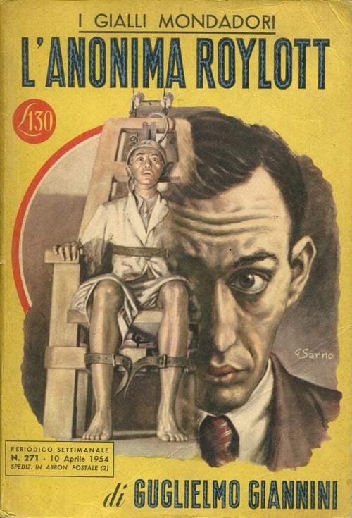 Poster L'anonima Roylott 1936
