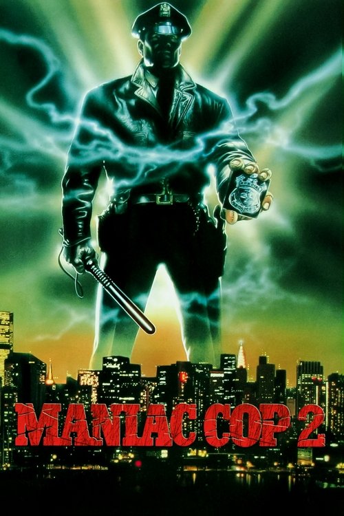 Grootschalige poster van Maniac Cop 2