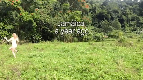 Jamaica, A Year Ago Backdrop Blur