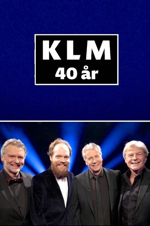 KLM 40 år (2016) poster