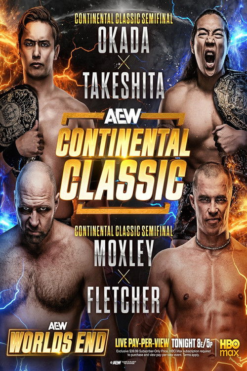 AEW Worlds End 2025 poster