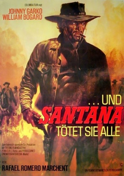 ... und Santana tötet sie alle Poster