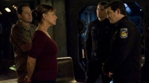 Escena del episodio 13 de la temporada 2 de la serie Stargate Universe