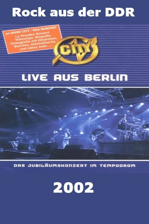 City - Live aus Berlin movie poster player
