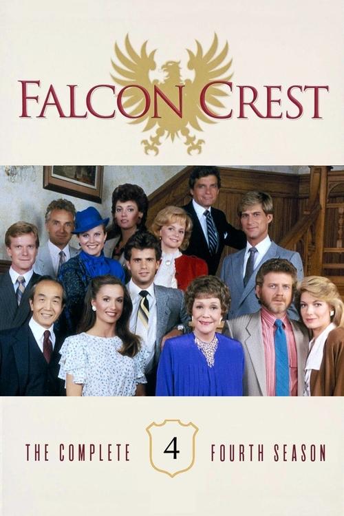 Ver temporada 4 de Falcon Crest Póster de la temporada 4 de la serie Falcon Crest