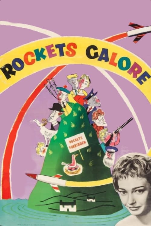Poster Rockets Galore 1958