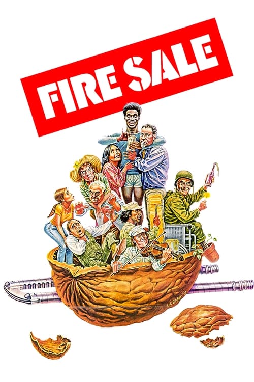 Poster Fire Sale 1977