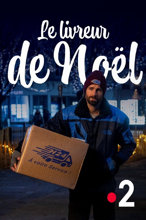 Christmas Delivery Guy poster