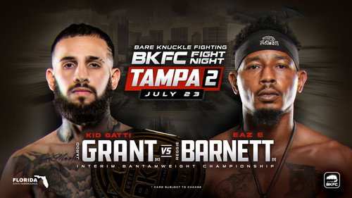 BKFC Fight Night: Tampa 2 Backdrop Blur
