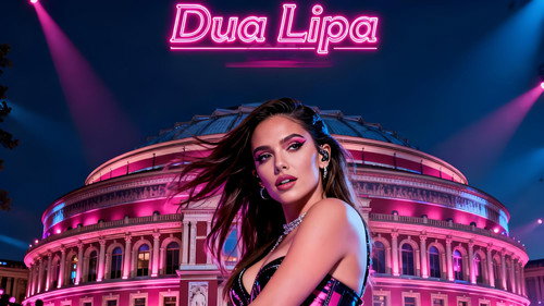 Dua Lipa: Live from the Royal Albert Hall‌ - Season 1 Backdrop Blur