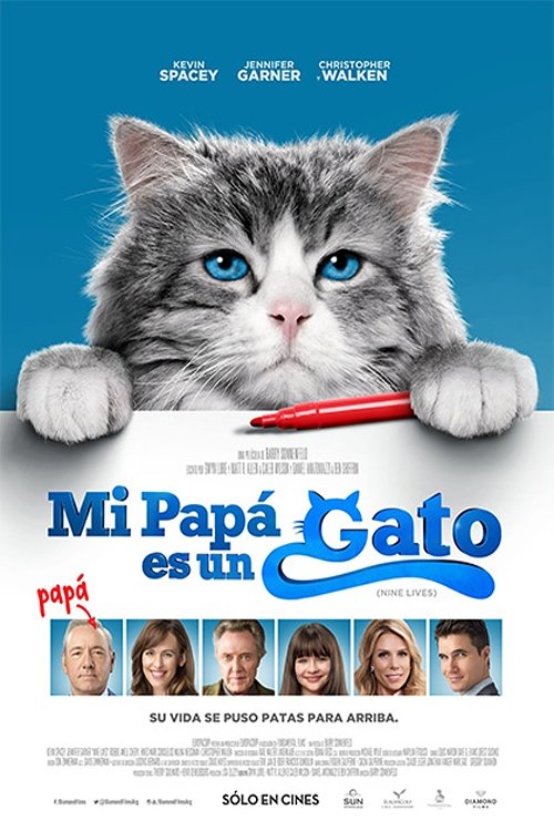 Siete vidas, este gato es un peligro (2016) HD Movie Streaming