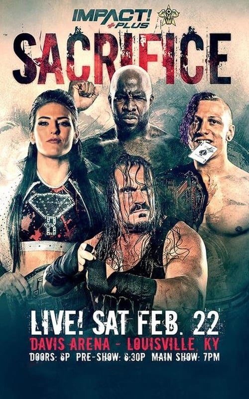 Poster IMPACT Wrestling: Sacrifice 2020