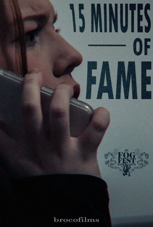 Póster oficial de 15 Minutes of Fame (2024) - Thriller
