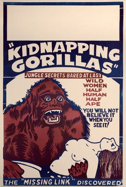 Poster Love Life of a Gorilla 1937