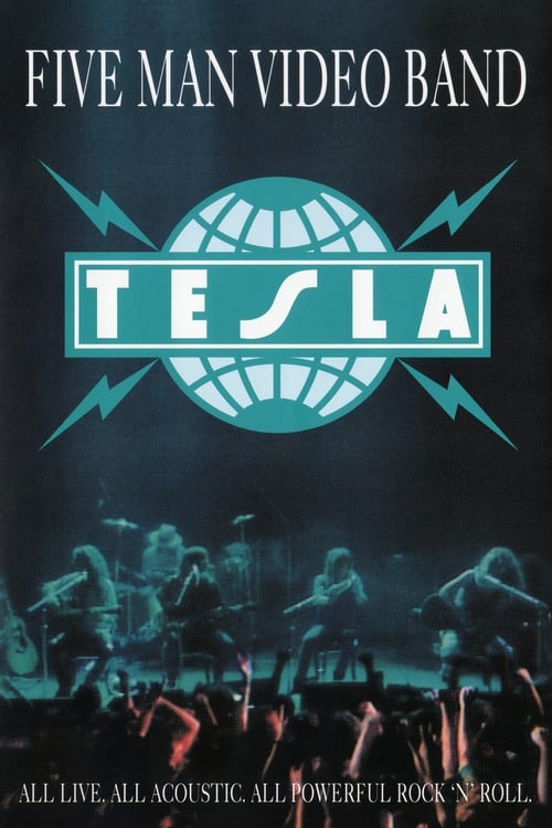 Poster Tesla - Five Man Video Band 1990
