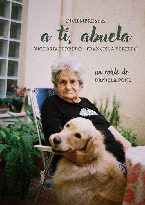 Póster oficial de A ti, Abuela (2022) - Drama