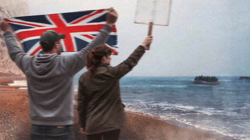 Not Welcome: The Battle to Stop the Boats Backdrop Blur