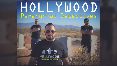 Hollywood Paranormal Detectives Backdrop Blur