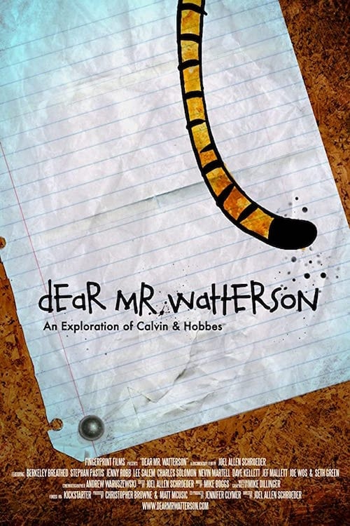 Dear Mr. Watterson poster