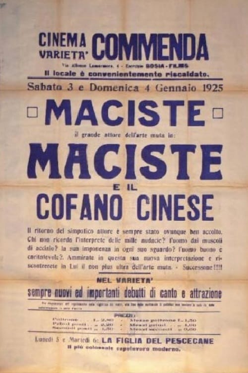 Maciste und die chinesische Truhe (1923)