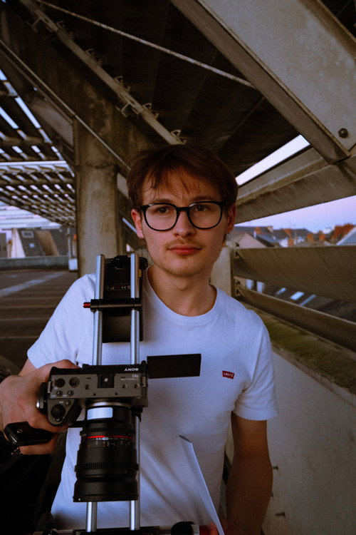 Portrait of actor Maxime Gendrot