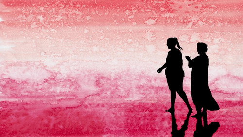 Beach Studies Backdrop Blur