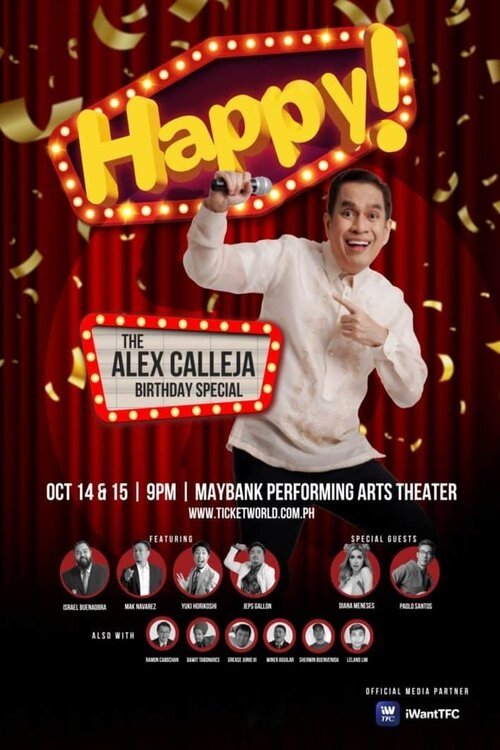 Happy! The Alex Calleja Birthday Special Happy! The Alex Calleja Birthday Special