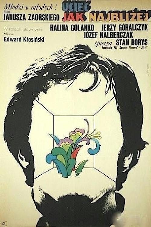 Uciec jak najbliżej (1972) poster