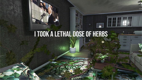 I Took a Lethal Dose of Herbs Backdrop Blur
