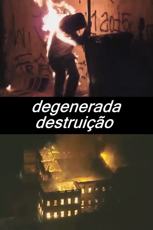 degenerada destruição (2018) poster