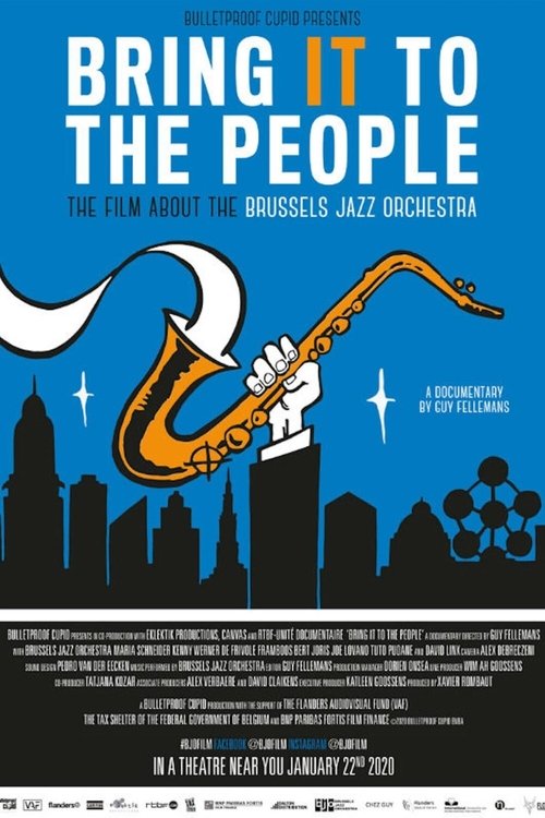 Poster Bring It to the People - the film about the Brussels Jazz Orchestra 2020