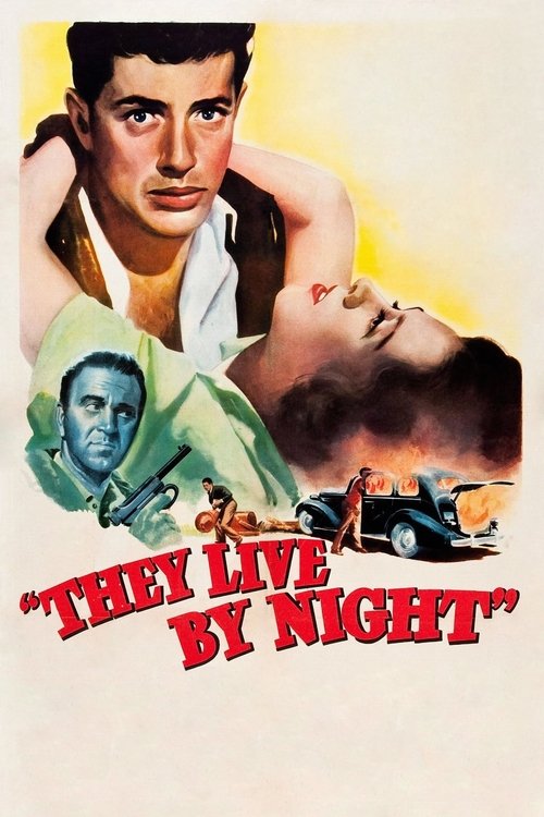 Grootschalige poster van They Live by Night