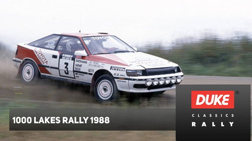 1000 Lakes Rally 1988 Backdrop Blur