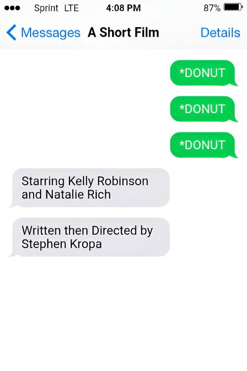 *DONUT *DONUT *DONUT poster